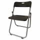Стулья складные  "Golf Lite CF-017", КОМПЛЕКТ 4шт., серебристый каркас, пластик, чёрный, 533034. Фото товара с разных ракурсов.